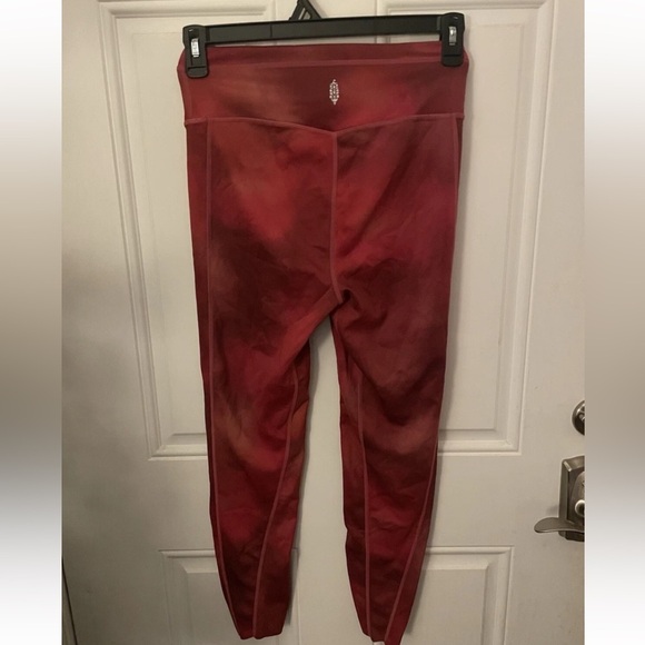 FP Movement by Free People Other - EUC Free People Movement Leggings M Pink Tie Dye FP New $78 Retail